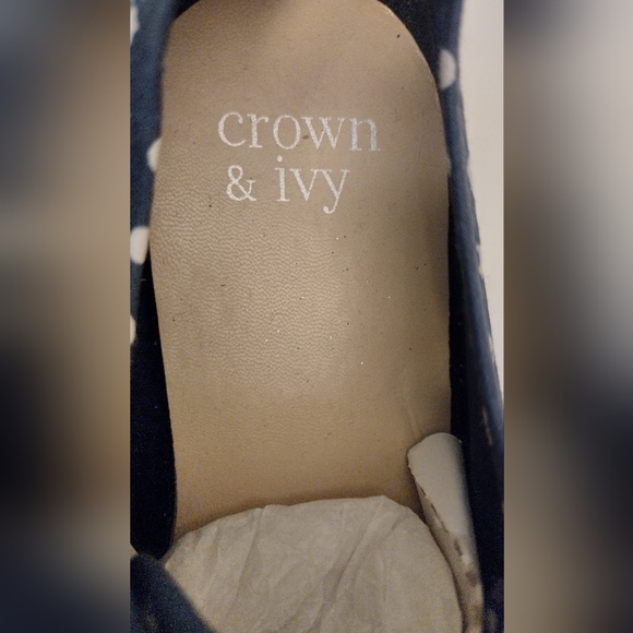 Crown and Ivy sneakers sz 6.5 NWOB - Picture 6 of 7